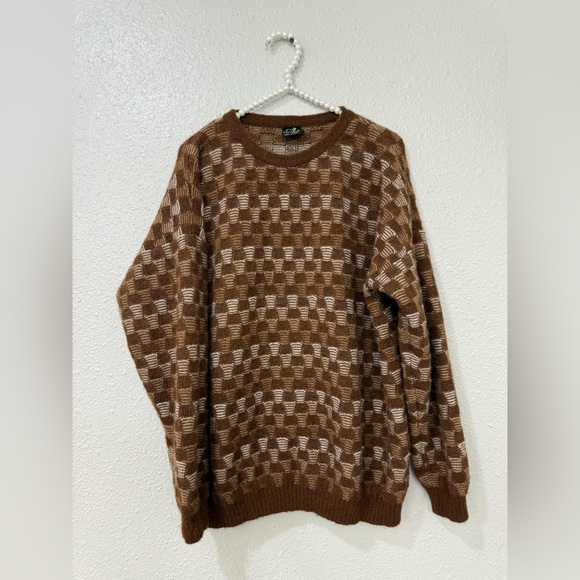 Mon Repos Alpaca Sweater Made in Peru Size L - Picture 3 of 8